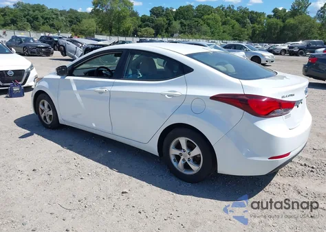 2015 Hyundai Elantra Se z USA, uszkodzony, nr VIN 5NPDH4AEXFH564701